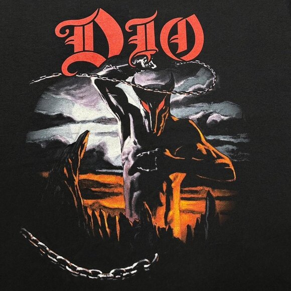 Y2K Dio Holy Diver Angel Band T-Shirt - Picture 3 of 5